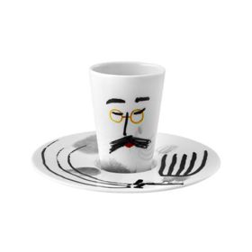 TAZA DE CAFE CON PLATO XV ESCAPE GOAT