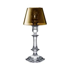 CANDELABRO CRISTAL HARCOURT CLEAR & GOLD