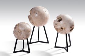 ESCULTURA STONE BALLS MEDIANA